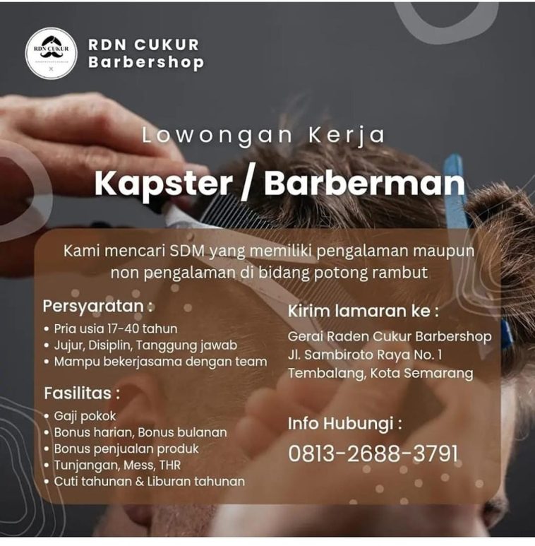 Loker kapster, semarang, swasta