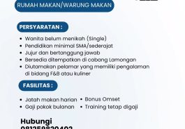 Loker Rumah Makan